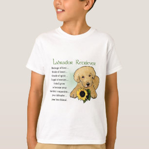 T-shirt Cadeaux du Labrador Retriever