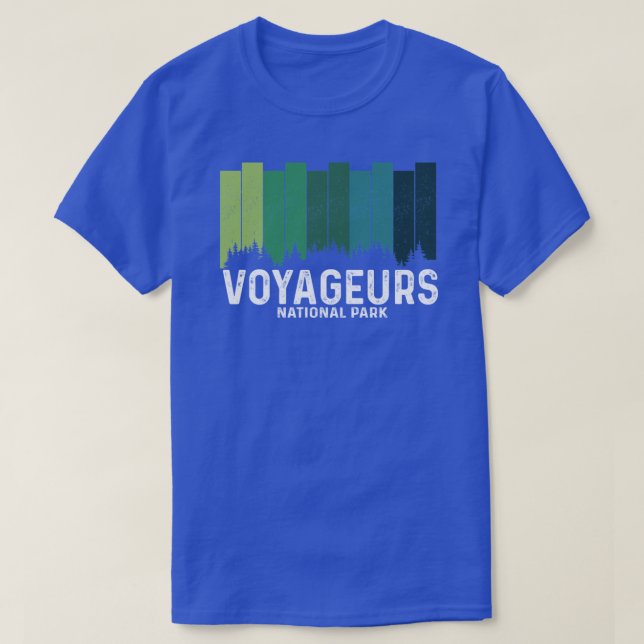 T-shirt cadeaux du parc national des voyageurs (Design devant)