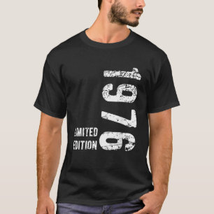T-shirt Cadeaux Édition Limitée 50 Ans pour Hommes et Femm