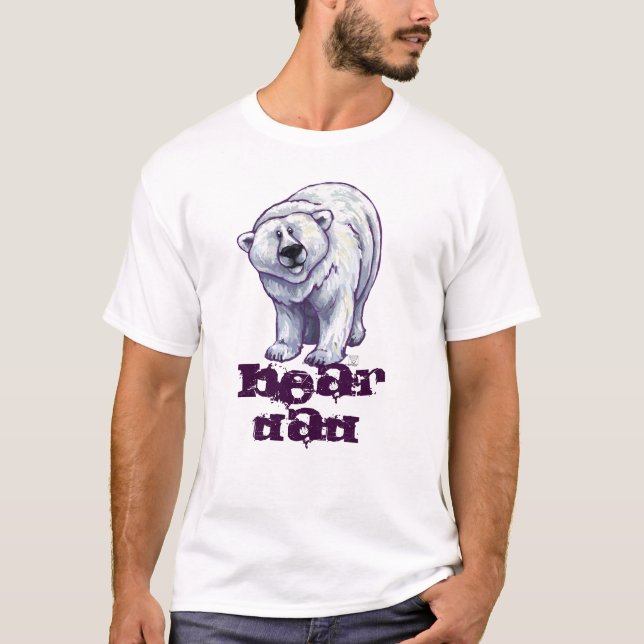 T-shirt Cadeaux et accessoires d'ours polaire (Devant)