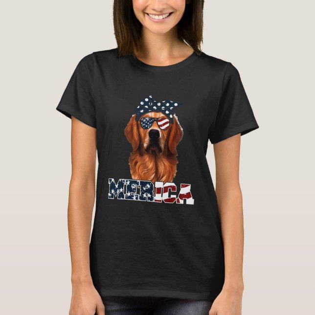 T-shirt Cadeaux Golden Retriever (Devant)
