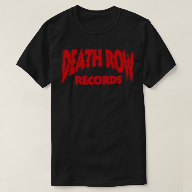 T-shirt Cadeaux Idea Death Row Records Great Gift (Design devant)