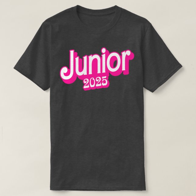 T-shirt Cadeaux junior de la promotion 2025 Drôle Junior 2 (Design devant)
