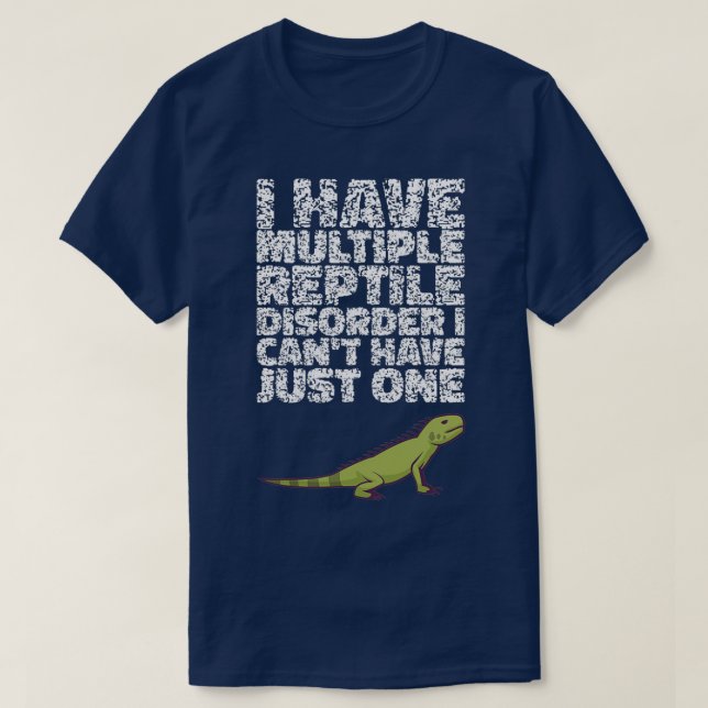 T-shirt Cadeaux Lizard pour gardien de reptiles Lover 1 (Design devant)