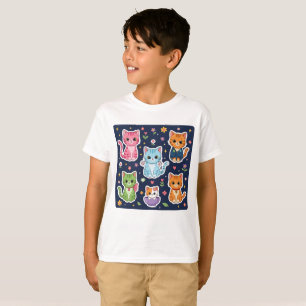 T-shirt Cadeaux mignons de chats Kawaii Neko drôles pour a