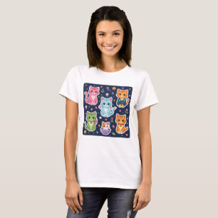 T-shirt Cadeaux mignons de chats Kawaii Neko drôles pour a