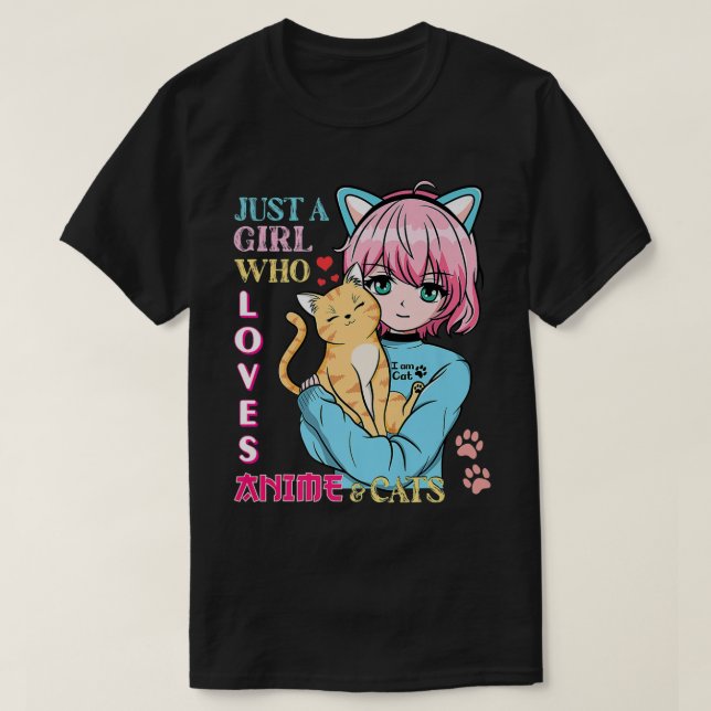 T-shirt Cadeaux mignons pour filles Ados Juste une fille q (Design devant)