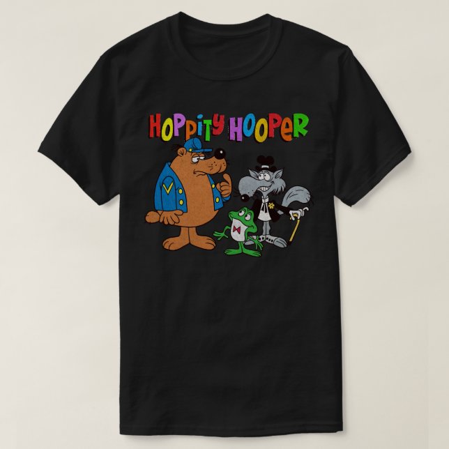 T-shirt Cadeaux Nécessaires Hommage À Jay Ward Hoppity Hoo (Design devant)