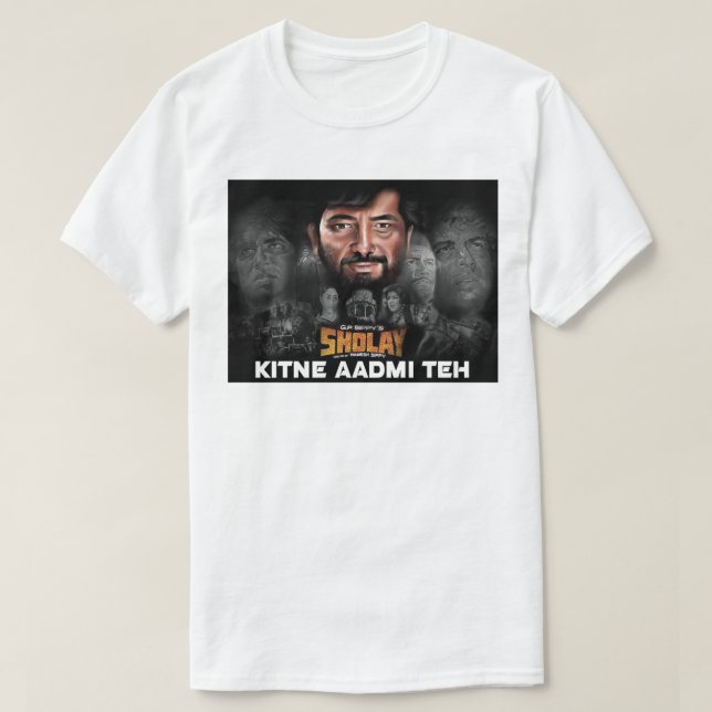 T-shirt Cadeaux nécessaires Sholay (Design devant)