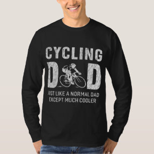 T-shirt Cadeaux Papa Cyclisme Pour Père Vélo Cycle Hommes