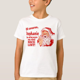 T-shirt Cadeaux personnalisés de Noël