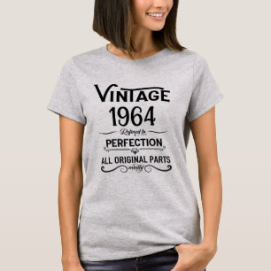 T-shirt Cadeaux personnalisés soixante vintages 60e annive