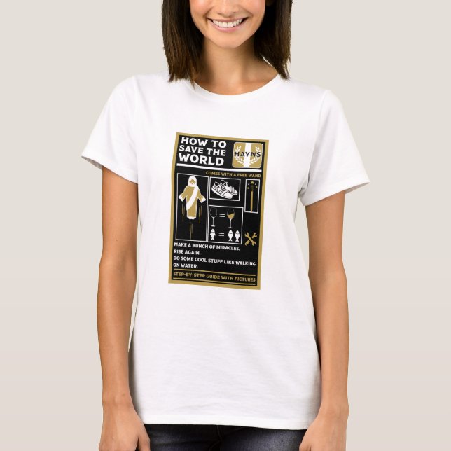 T-shirt Cadeaux Pour Athéistes (Devant)
