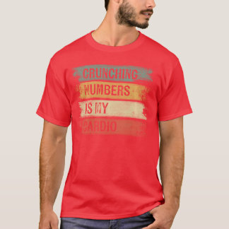T-shirt Cadeaux pour comptable Analyser des chiffres est m
