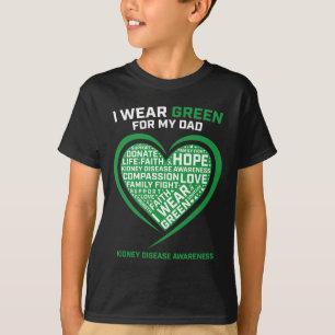 T-shirt Cadeaux pour enfants papa Maladie de transplantati