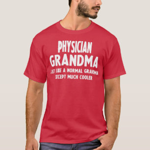 T-shirt Cadeaux Pour Grand-Mère Médecine