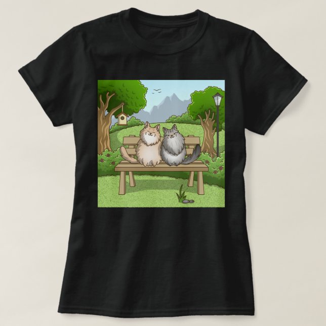 T-shirt Cadeaux Pour Hommes Boris Et Natasha Graphisme Pou (Design devant)