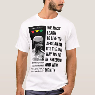 T-shirt Cadeaux Pour Hommes Che Guevara Thomas De Sankara 