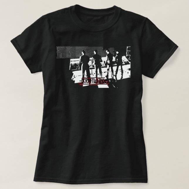 T-shirt Cadeaux Pour Hommes Électronique Kraftwerk Music G (Design devant)