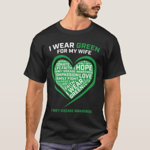 T-shirt Cadeaux pour hommes Husbynd Femme Greffe de rein M
