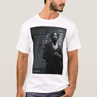 T-shirt Cadeaux Pour Hommes Rapper Lil Tjay Hiphop Awesome