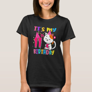 T-shirt Cadeaux pour mes 11 ans drôle pour fille de 11 ans