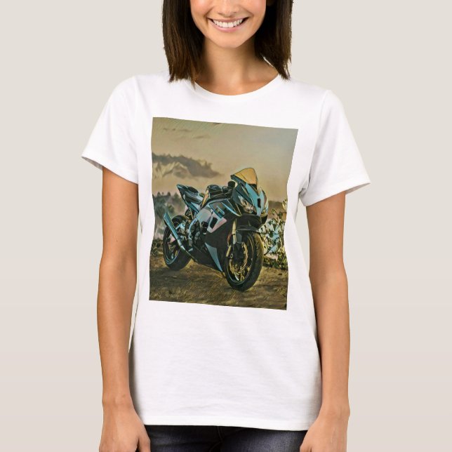 T-shirt Cadeaux pour motocycliste (Devant)