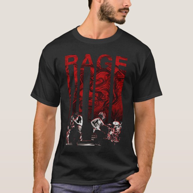 T-shirt Cadeaux Pour Tout Le Monde Rage Contre Rock Band T (Devant)