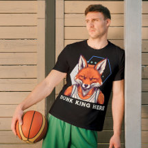 Cadeaux Renard cool pour les amateurs de basket-ba