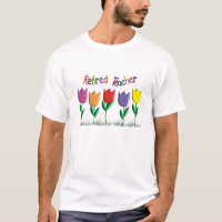 Cadeaux retirés de conception de tulipes de