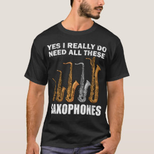 T-shirt Cadeaux Saxophonistes Jazz Musique Cadeaux Femmes