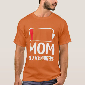 T-shirt Cadeaux Schnauzer pour femmes chiens chiens chiens