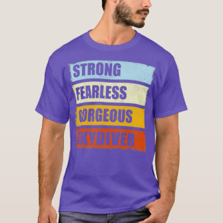 T-shirt Cadeaux Skydiver Parachute Skydive 1