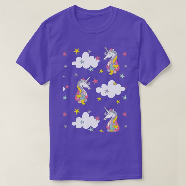 T-shirt Cadeaux Unicorn Pour Les Femmes Et Les Hommes (Design devant)