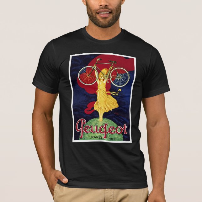 T-shirt Cadeaux vintages - Cycles Peugeot (Devant)