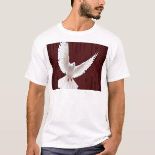 T-shirt Cadeaux volants de couleur de chocolat de colombe