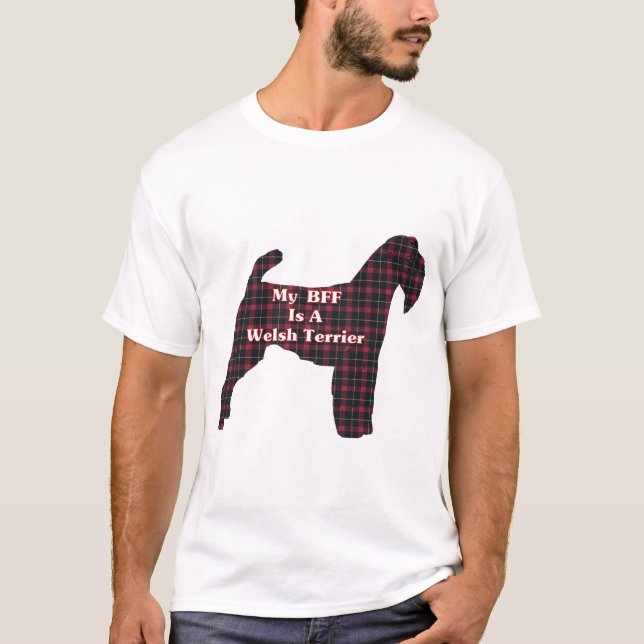 T-shirt Cadeaux Welsh Terrier BFF (Devant)