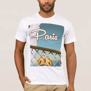 T-shirt Cadenas d'amour de Paris