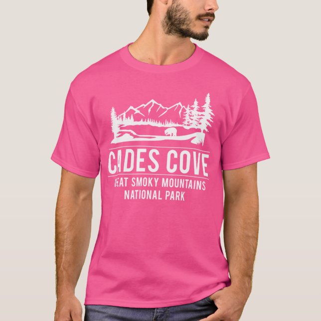 T-shirt Cades Cove - Great Smoky Mountains - (Devant)