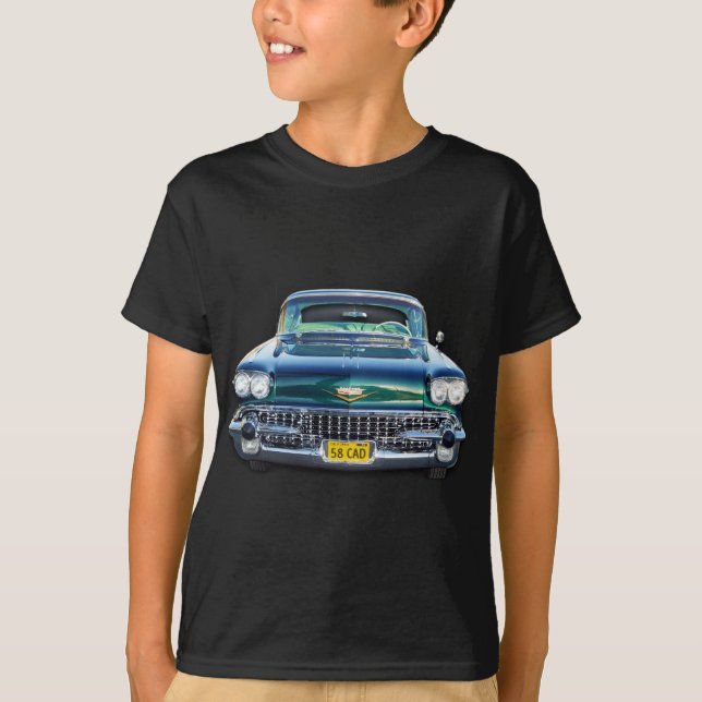 T-SHIRT CADILLAC 1958 (Devant)