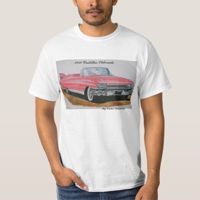 T-shirt Cadillac 1959 Eldorado (Devant)