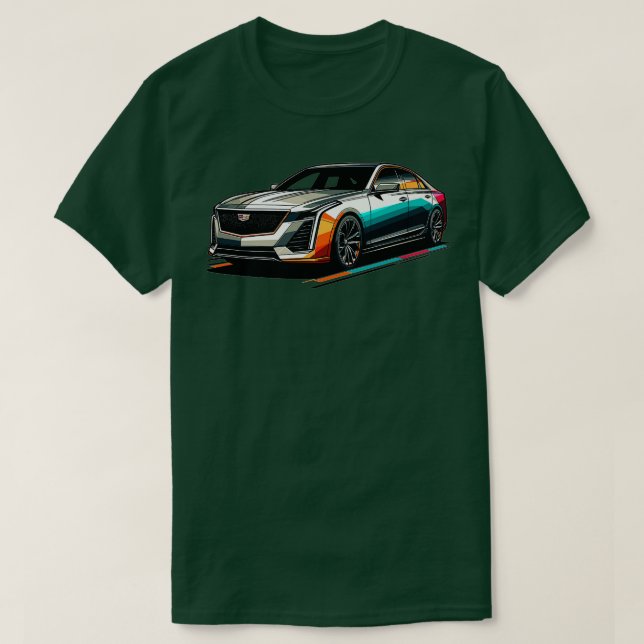 T-shirt Cadillac CT6 13 (Design devant)