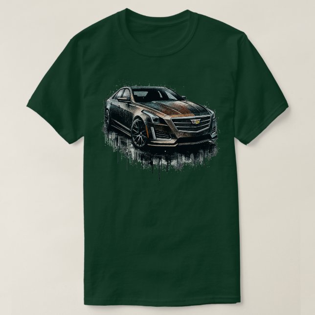 T-shirt Cadillac CTS 2 (Design devant)