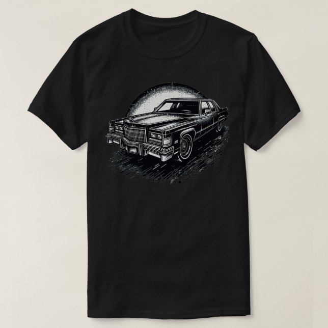 T-shirt Cadillac DeVille 16 (Design devant)