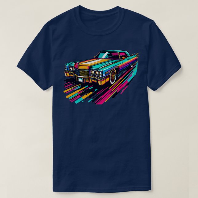 T-shirt Cadillac Eldorado 1 (Design devant)
