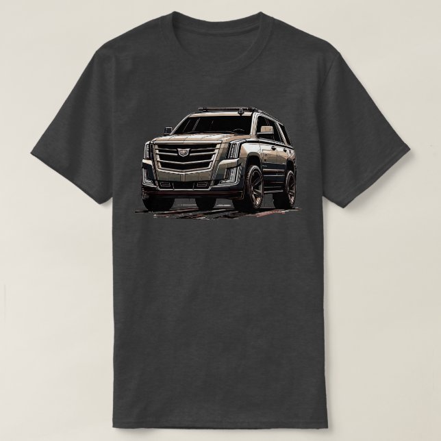 T-shirt Cadillac Escalade 8 (Design devant)