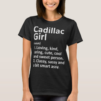 T-shirt CADILLAC GIRL MI MICHIGAN Funny City Home Roots Gi