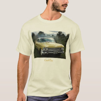 T-shirt Cadillac jaune