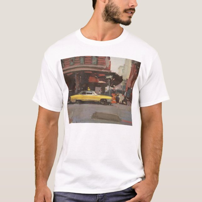 T-shirt Cadillac jaune 2012 (Devant)