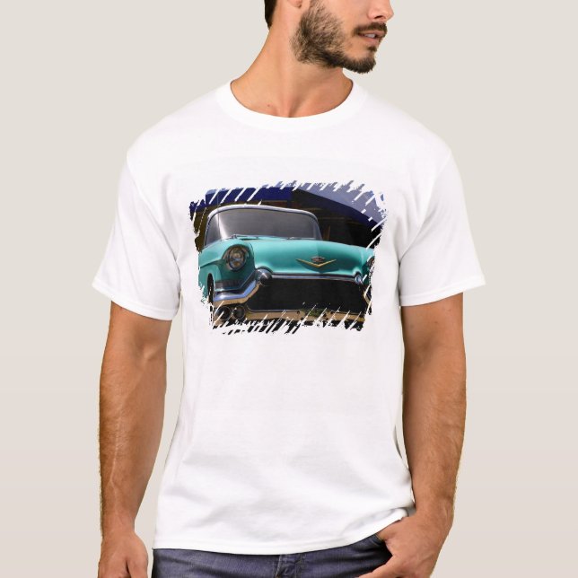 T-shirt Cadillac vert d'Elvis Presley convertible en (Devant)